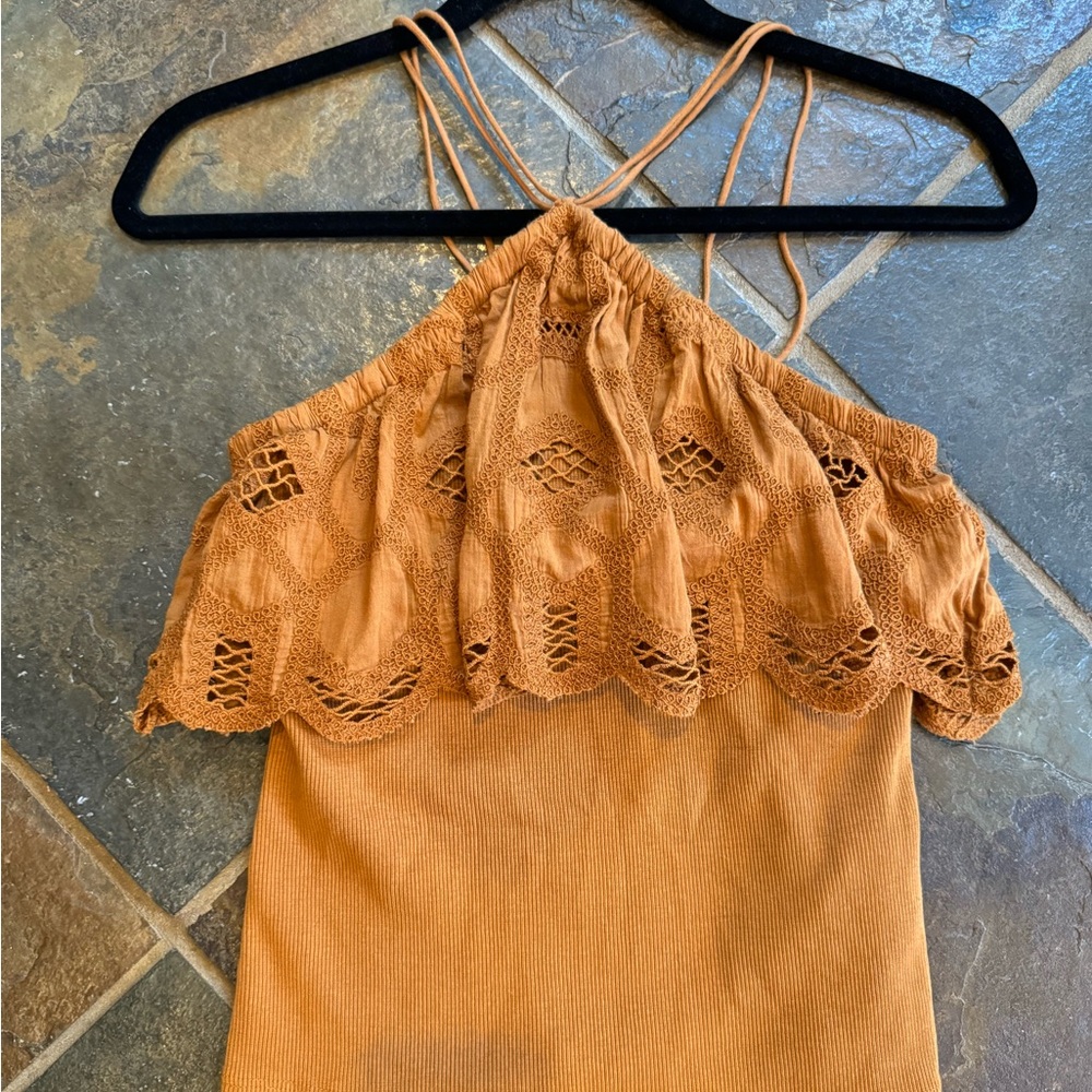 Anthropologie ribbed top